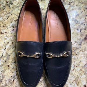 Coach Hailey Loafers in Black